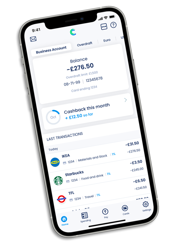 Business Bank Account - Through the Gate